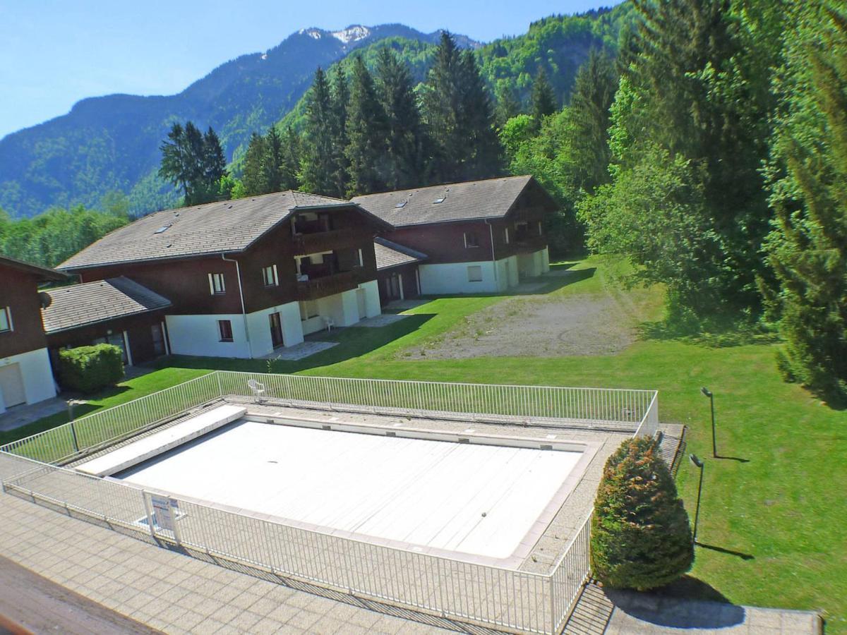 Studio Mansarde Avec Balcon, Piscine Et Parking Souterrain A Samoens - Fr-1-629-92 Екстериор снимка